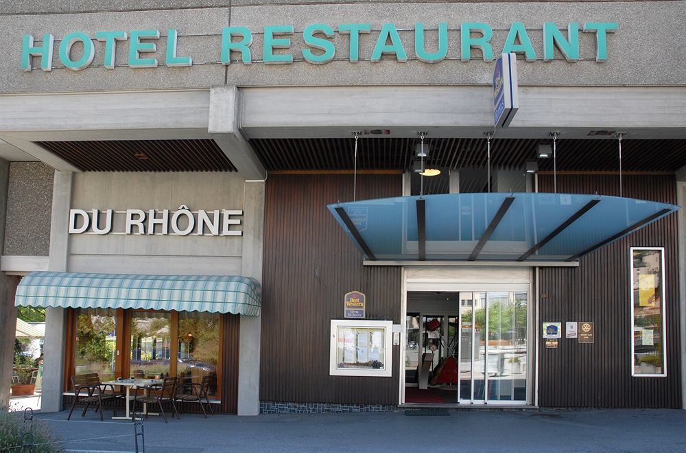 Hôtel du Rhône Sion Exterior foto